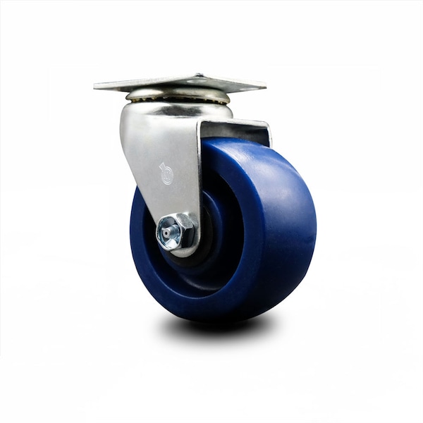 4 Inch Solid Polyurethane Wheel Swivel Caster with Ball Bearing SCC